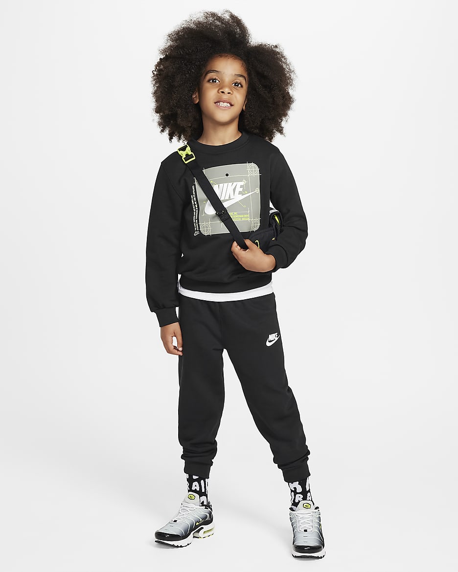 Nike Sportswear Younger Kids 2 Piece Future Utility Crew Set